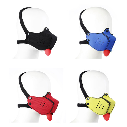Maschera testa cane - cane, mezza